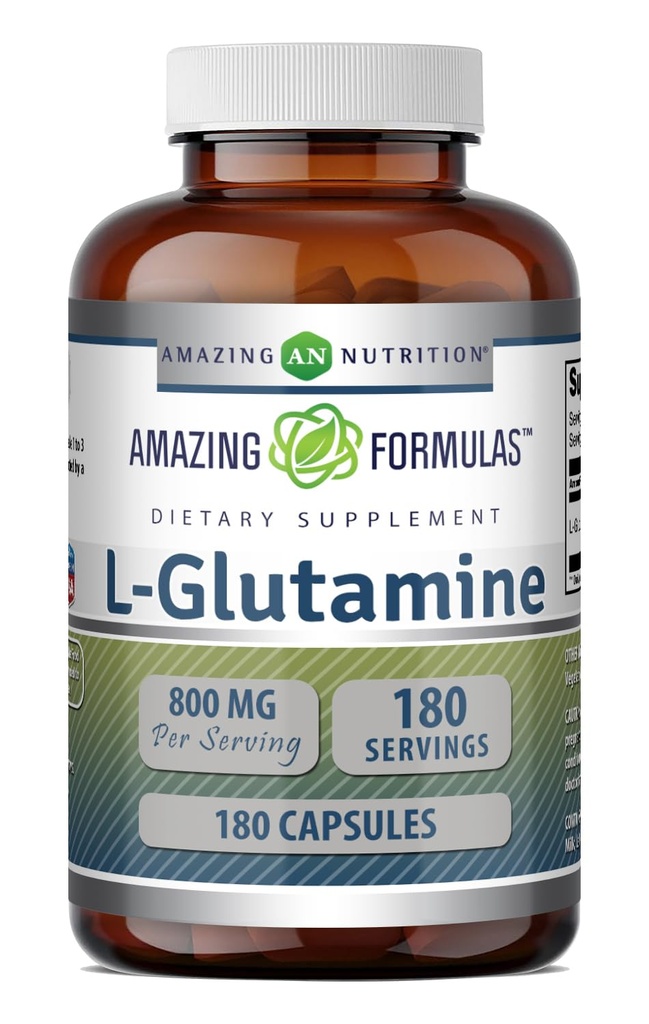 Εκπληκτικές Φόρμουλες L-Glutamine Amino Acid Supplement 