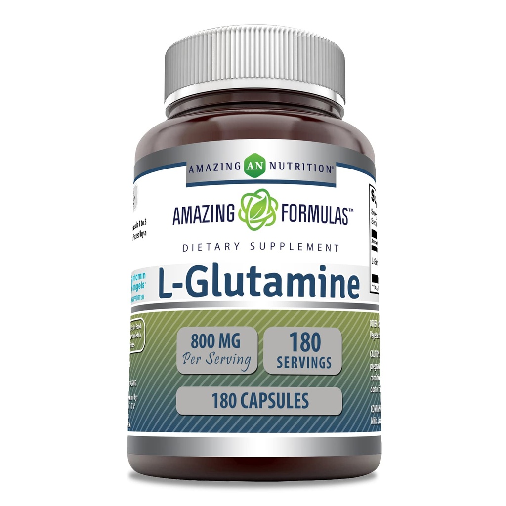Εκπληκτικές Φόρμουλες L-Glutamine Amino Acid Supplement 
