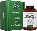 Creatine's Creatine Monohydrate Κάψουλες για γυναίκες & άνδρες - NSF Certified 75 Day Supply 3G Muscle Growth Support Supplement - Γνωστική & Αθλητική Υποστήριξη Απόδοσης - Ενισχυμένη Ανάκτηση
