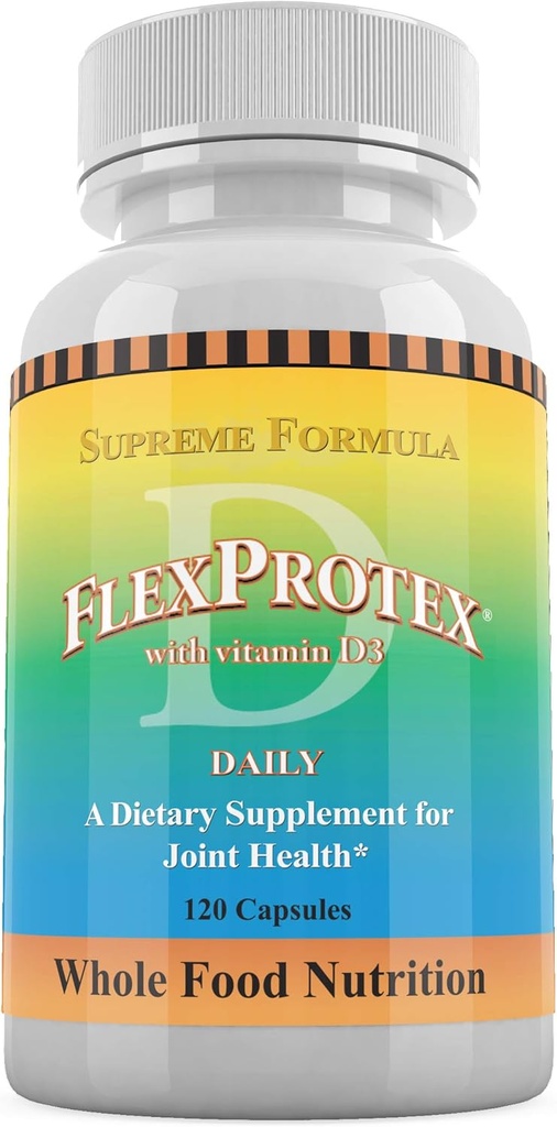 Καθημερινή υγεία, Flexprotex D 884mg Κοινή μυϊκή υποστήριξη 120 κάψουλες Φυσικό βοτανικό χορδοροϊτίνη Γλυκοζαμίνη Yucca Boswellia Υαλουρονικό οξύ Ashwagandha D3 Μαγνήσιο (1 μήνας προμήθεια)