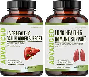 Lung Health & Immune Support Supplement - Lung Cleanse και Detox Με Ανοσία Βιταμίνες Για Καλύτερους Πνεύμονες, Ανοσολογική Άμυνα, Καθαριότητα Πνεύμονα & Βαθιά Αναπνοή Συμπεριλαμβανομένου Quercetin & Cordyceps. Δύο Μήνες Προμήθεια
