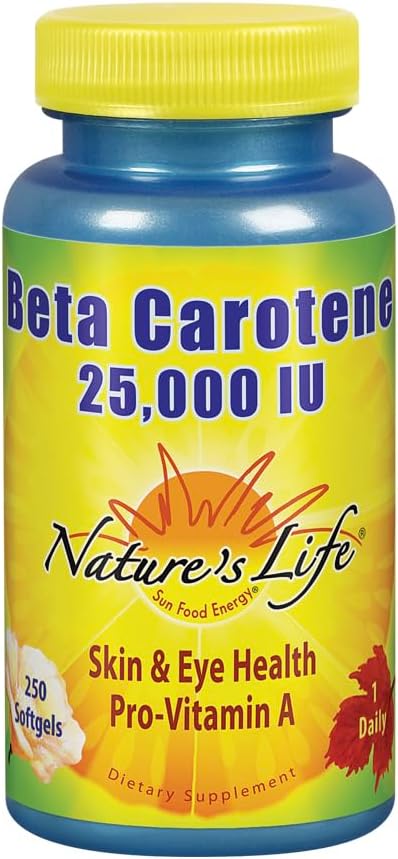 Η ζωή της φύσης Beta Carotene 25,000 IU 