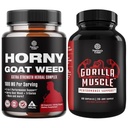 Δέσμη του Horny Goat Weed Extract Complex για άνδρες και γυναίκες Ενισχυμένη ενέργεια και Stamina και επιπλέον δύναμη Testosterone Booster για άνδρες για τη διεύρυνση μυών Stamina και δύναμη