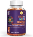 Clinical Daily Complete Kids Multivitamin Daily Gummy Συμπλήρωμα για τον εγκέφαλο, την όραση, τα οστά και την ανοσοποιητική υγεία. Βιταμίνες A, C, E,D, B6, B12, Folate, Biotin, Essential Minerals. 90 Χωρίς γλουτένη Νόστιμα Gummies