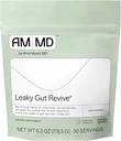 Amy Myers MD Leaky Gut Revive - Χωρίς γλουτένη & μη-Dairy - Βοτανική Μείγμα για Υγιή Στήριξη Ορού - GI Υγεία Υποστήριξη με Προβιοτικές Ίνες, Slippery Elm Bark & Marshmallow Root - 6.3 oz (30 Services)