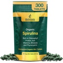 Βιογένεση Βιολογική Spirulina Mini Tablets – 300 Count (200 mg) 