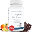 Dr. Westin Childs Thyroid Fat Burner - Γρήγορη δράση Θερμογόνο Βάρος Απώλεια συμπλήρωμα για τις γυναίκες με υποθυρεοειδισμό, Χασιμότο & Υπερθυρεοειδισμό για Waist Trimming, Bloating, 30 Υπηρεσίες