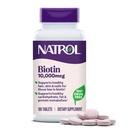 Natrol Beauty Biotin 10.000mcg Βιταμίνες για την ομορφιά, 100 δισκία, 100 ημέρες προσφοράς