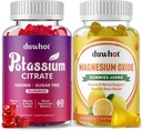 Κάλιο Κιτρικό Gummies 1000mg, Μαγνήσιο Oxide Gummies 400mg, Συμπλήρωμα για Ενήλικες