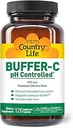 Country Life Buffer- C 500 mg (κυβικά καλύμματα), 120- Count