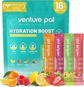 Venture Pal Sugar Free Electrolyte Powder Packets - Liquid Daily IV Drink Mix for Rapid Hydration & Party Recovery 