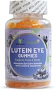 Lutein Eye Gummies, Blueberry Flavor Eye Care Gummies με Lutein & Zeaxanthin για ενήλικες, 60 Count