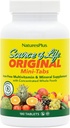 Natures Plus Source of Life Mini-Tabs No Iron - 180 Vegetarian Mini Tablets - Easy to Swallow Natural Whole Food Multivitamin & Mineral Supplement for Health & Energy - 30 Servings