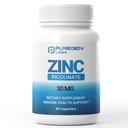 Zinc Picolinate 30mg [Υψηλή Απορρόφηση] Συμπλήρωμα – Zinc Picolinate για το ανοσοποιητικό σύστημα 60 κάψουλες