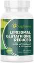 Λιποσωμική γλουταθειόνη 2000 MG, Superior Abvortion, Glutathion Supplement with Hyaluronic Acid + Collagen Peptide + Resveratrol, Ισχυρό Αντιοξειδωτικό, Γήρανση Υγείας, 60 Count