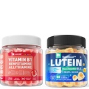 Χωρίς ζάχαρη Lutein 20mg 40mg + Βιταμίνη B1 Gummies