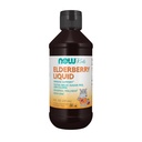 NOW Συμπληρώματα, Liquid Elderberry για παιδιά με ψευδάργυρο και Astragalus, ανοσοποιητική υποστήριξη *, 8-Ounce, συσκευασία μπορεί να ποικίλει