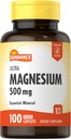 Sundance Magnesium Supplement | 500mg | Oxide | 100 Coated Caplets | Vegetarian, Non-GMO and Gluten Free