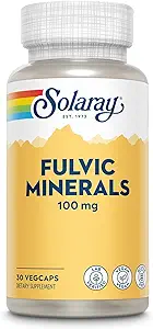 Solaray Fulvic Minerals 100 mg 