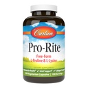 Carlson - Pro-Rite, Free-Form L-Proline & L-Lysine, Υγεία, Κοινή Υποστήριξη & Σχηματισμός Κολλαγόνου, 200 Κάψουλες