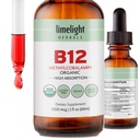 USDA Organic Vitamin B12 Liquid Drops – 5000 mcg Methylcobalamin – Υπογλώσσια, Fast-Absorbing Vegan συμπλήρωμα – Ενέργεια, Μεταβολισμός, εγκέφαλος, καρδιά & ανοσοποιητική υποστήριξη – Χωρίς αλκοόλ, 60 υπηρεσίες, ΗΠΑ