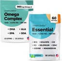 Συμπλήρωση Omega Complex & Essential Multivitamin Bundle – Πλήρης Vegan Διατροφική Υποστήριξη για Βέλτιστη Υγεία και Ευεξία