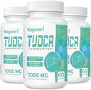 Συμπλήρωμα αλάτων TUDCA Bile 1000mg - 180 κάψουλες Veggie, Liver συμπλήρωμα υποστήριξης για Detox Cleanse,Gelatin δωρεάν