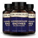 Dr. Mercola Lumbrokinase Enzymes - Delayed Release Formula - Συμπλήρωμα διατροφής για Καρδιαγγειακή & Ενεργειακή Υποστήριξη - Μη ΓΤΟ, Χωρίς Γλουτένη & Χωρίς Σόγια - 30 Κάψουλες (30 Σερβιέτες), 3 Συσκευασία
