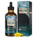 Mullein Drops for Lungs,Support Lung Cleanse/Detox & αναπνευστική λειτουργία για υγιή αναπνοή - Mullein Leaf Extract για Lungs-2 fl.oz