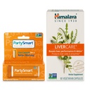 Himalaya PartySmart 12 Caps, Μία κάψουλα για ένα καλύτερο πρωινό Μετά το ποτό Plus LiverCare, 90 Caps για καθημερινή καθαριότητα του ήπατος, υποστήριξη του ήπατος και για την εξάλειψη των αποβλήτων – 2 πακέτο προϊόντων