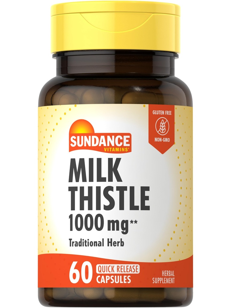 Sundance Milk Thittle 1000mg 