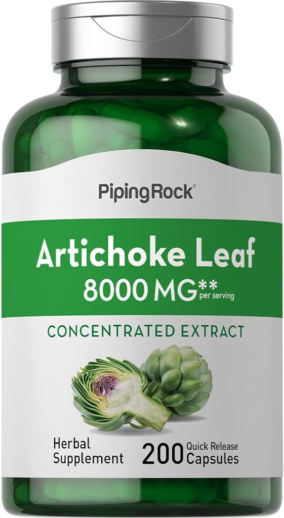 Κάψουλες Εκχύλισμα Piping Rock Artichoke Κάψουλες 8000mg 
