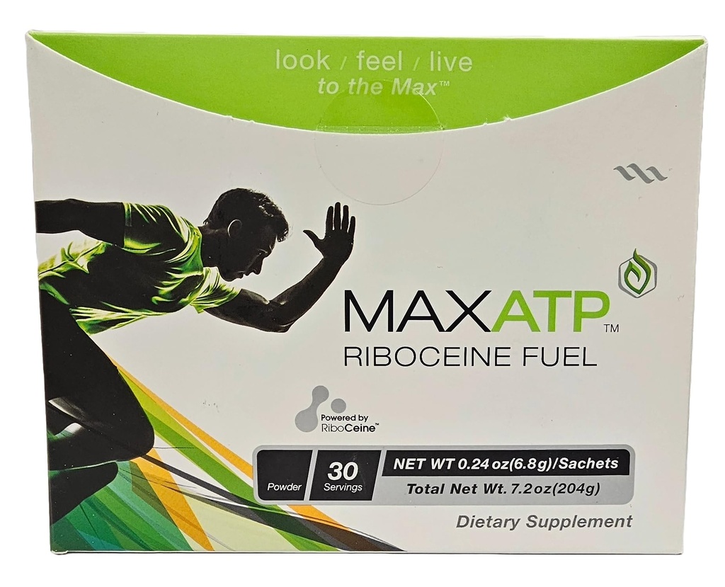 Max ATP, Riboceine Καύσιμο, 30 πακέτα (0.24 Ουγγιά), 30 υπηρεσίες