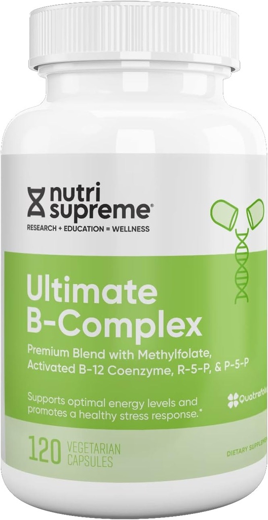 Ultimate B Complex, 120 κάψουλες για χορτοφάγους - Certified Kosher