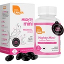 Zahler Mighty Mini Προγεννητική Βιταμίνη με DHA & Folate - Certified Kosher - Όλες Φυσικές Προγεννητικές Βιταμίνες - Πολυβιταμίνη για Έγκυες Γυναίκες - 19 Προγεννητικές Βιταμίνες Συμπεριλαμβανομένου Φολικό οξύ (90 Softgels)
