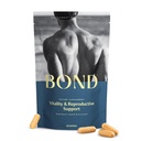 BOND Vitality - All-in-One Ανδρική Γονιμότητα συμπλήρωμα - Σύλληψη για Αυτόν, Συμπληρώματα γονιμότητας για τους άνδρες, Ανδρική Ευεξία συμπλήρωμα - CoQ10, Βιταμίνες B12, C, D, & E, Καταλάση, Σελήνιο - 120 κάψουλες