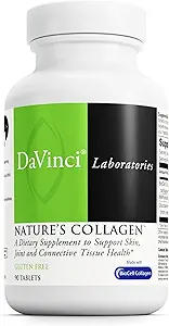 DAVINCI Labs Natures Collagen - BioCell Collagen Supplement with MSM & Glucosamine - Helps to Support Joint Health, Skin Health & Connective Tissues - Gluten-Free - 90 Tablets
