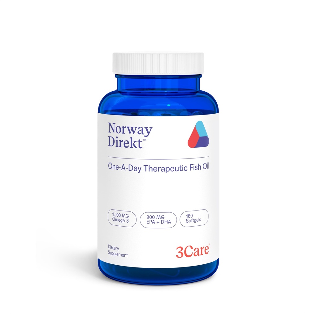 Νορβηγία Direkt Omega-3 ιχθυέλαιο 2.000mg Ωμέγα-3 ανά 2 softgel