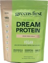 Πράσινοι πρώτη πρωτεΐνη με βάση το φυτό Vegan σε σκόνη - USDA οργανική κολοκύθα, κάνναβη και πρωτεΐνη μπιζελιού - χωρίς γλουτένη, μη-GMO, χωρίς προσθήκη ζάχαρης (Κρεμώδης γαλλική βανίλια, 24.8 oz)