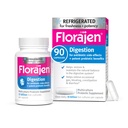 Florajen Digestion Probiotic - Σύνθετη έντερα συμπλήρωμα υγείας για δυσκοιλιότητα & Bloating Relief - 15 δισεκατομμύρια ζωντανές κουλτούρες - Multi-Strain Formula - Ψύξη για δύναμη & φρεσκάδα - 90 κάψουλες