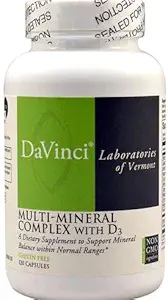 DaVinci Laboratories Multi-Mineral Complex with D3-120 Capsules