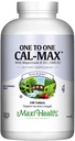 Maxi Health 500 mg Συμπλήρωμα ασβεστίου με Βιταμίνη D3 (1000 IU) και Μαγνήσιο (500 mg) - Οστέινο, Δόντια και Κοινή Υποστήριξη για Άνδρες και Γυναίκες - 240 δισκία