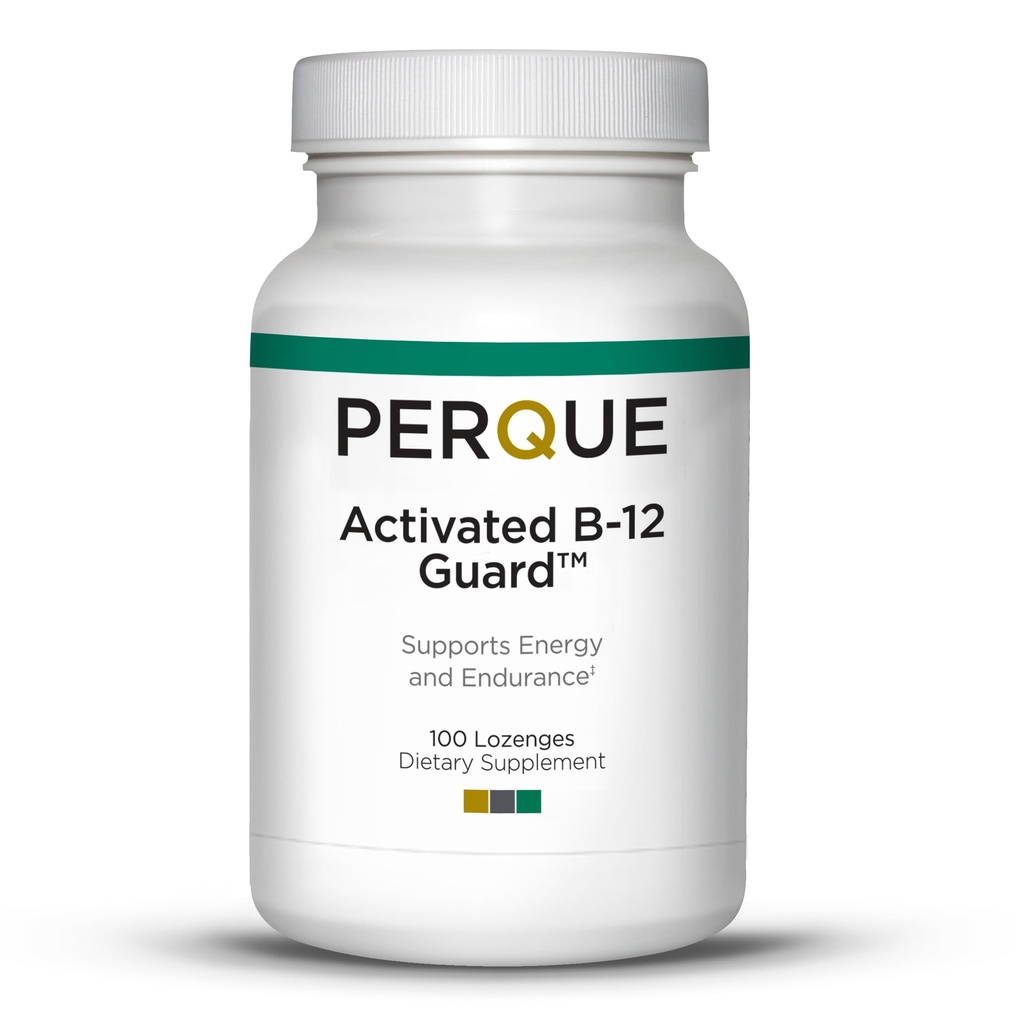 Perque ενεργοποιημένη B-12 φρουρά (2000 mcg, 100 lozenges)
