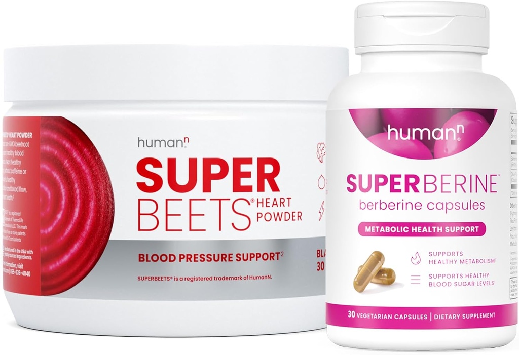 Humann SuperBeets Μαύρο κεράσι σκόνη & κάψουλες SuperBerine