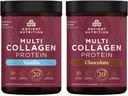 Αρχαία διατροφή Multi Collagen πρωτεΐνη σκόνη Βανίλια 45 Σερβίρει + Multi Collagegen πρωτεΐνη σκόνη σοκολάτα 45 Σερβίρει