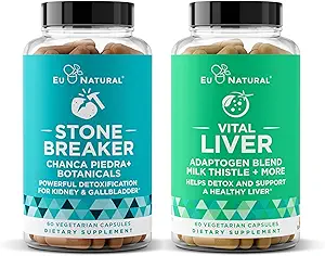 Stone Breaker και Vital Liver Bundle – Καθαρίστε και Detox για νεφρά, χοληδόχο κύστη και υποστήριξη ήπατος