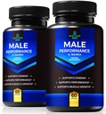 (2 Pack) Blue Vigor Max Χάπια για άνδρες, Όλα-Φυσική Φόρμουλα για Άντρα Καταλληλότητα και Σταματίνα, Premium Κάψουλες για Καθημερινή Διατροφή, Απόδοση & Ενέργεια, Επίσημο Συμπλήρωμα για Κριτικές Άνδρα (120 Κάψουλες)