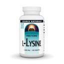 Source Naturals L-Lysine Free Form, 1000 mg - Συμπλήρωμα αμινοξέων Υποστηρίζει το σχηματισμό ενέργειας & κολλαγόνο * - 100 δισκία