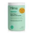 Hilma Daily Fiber and Digestive Enzymes, Fiber Supplement Powder with Prebiotics and Enzymes Formated with Psyllium Husk and Acacia, Gluten Free, Vegan, FSA Επιλέξιμη, Digestive Support, 30 Υπηρεσίες