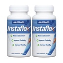 Instaflex Joint Supplement Υποστήριξης - Κλινικά Σπουδασμένη Κοινή Ανακούφιση της Γλυκοσαμίνης, MSM, White Willow, Turmeric, Ginger, Cayenne, Hyaluronic Acid - 180 Κάψουλες